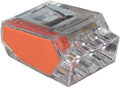 10-Pk. PushGard 3-Port Push In Connector