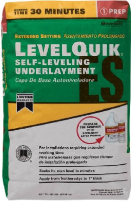 Levelquik ES 50-Lb.Extended Set Self-Leveling Underlayment