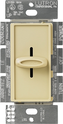 Skylark 600-Watt Single-Pole Dimmer, Ivory