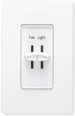 Skylark 3-Speed Slide-Type Fan/Light Control