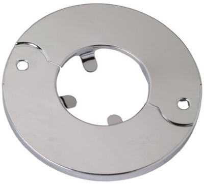 Floor/Ceiling Split Flange, Chrome-Plated Brass, 1-1/2-In. IP x 1-29/32-In. O.D.
