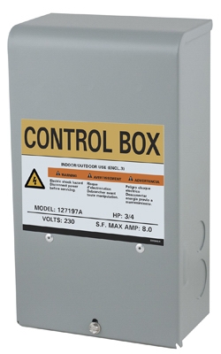 Flint & Walling Control Box For Star G-Series Submersible Pumps, .75-HP Motor, 230-Volt