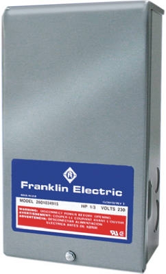 Franklin Control Box For 3-Wire Water Pumps, 1-HP Motor, 230-Volt