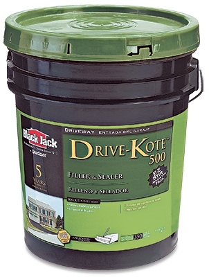 Drive Kote 500 E-Z Stir Driveway Filler/Sealer, 4.75-Gals.