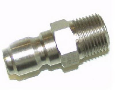 3/8 M x 3/8 MPT QC Pressure Washer Plug