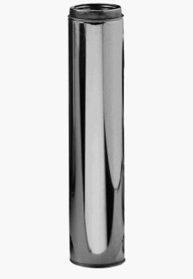 Sure-Temp Insulated Chimney Pipe, 6 x 48-In.