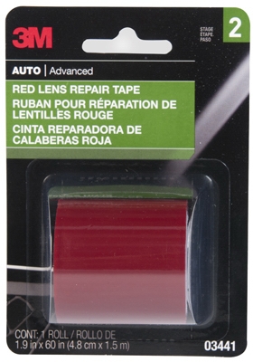 Lens Repair Tape, Red, 1-7/8 x 60-In.
