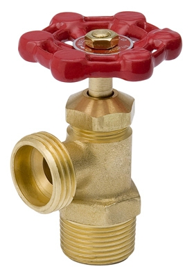 Boiler Drain, Male, Threaded, 0.5-In.