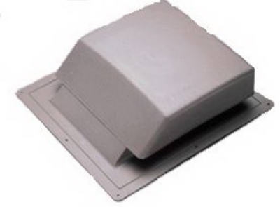 61-Inch Plastic Slant-Back Roof Vent