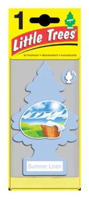 Summer Linen  inchLittle Tree inch Air Freshener