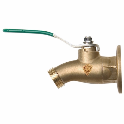 No-Kink Ball Valve Sillcock, Lead-Free, 3/4 FIP x 3/4-In. Hose Thread