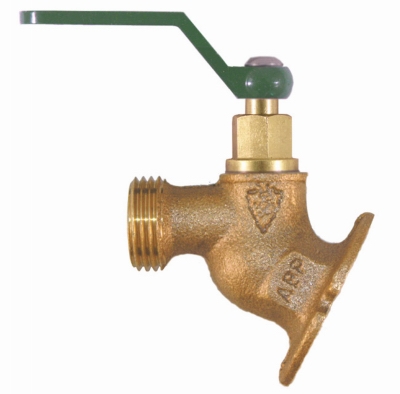 No-Kink Hose Bibb, Lead-Free, 3/4 FIP x 3/4-In. Hose Thread