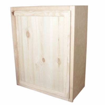 24x30 Pine Wall Cabinet