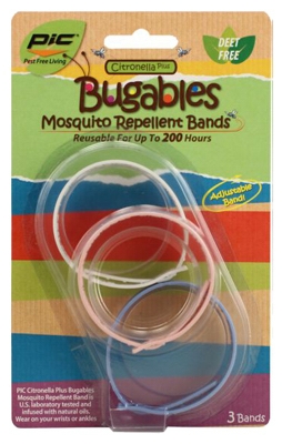 Citronella Plus Bugables Mosquito Repellant Band, 3-Pk.