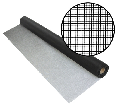 72 inch x 25' Black Fiberglass Screen