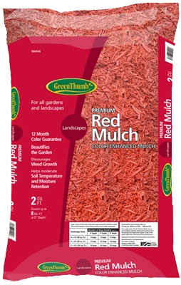 Red Mulch, 2-Cu. Ft.