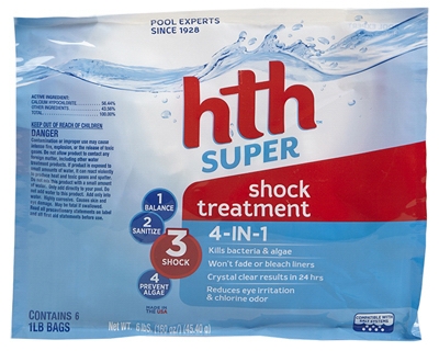 Super Shock Treatment Bag, 1Lb., 6-Pk.