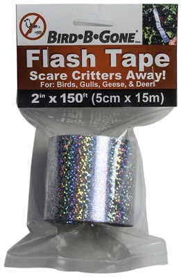 Flash Tape Bird Repellent, 2-In. x 150-Ft.
