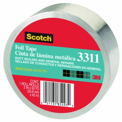 Foil Tape, 2-In. x 50-Yds.
