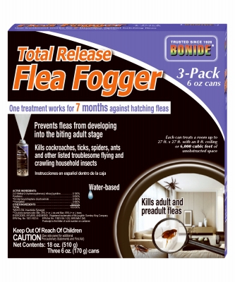 Flea Fogger, 6-oz., 3-Pk.