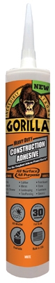 Construction Adhesive, Heavy-Duty, 9-oz.