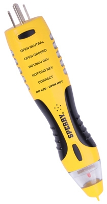 DualCheck™ Non-Contact Voltage Tester/GCFI Outlet Tester