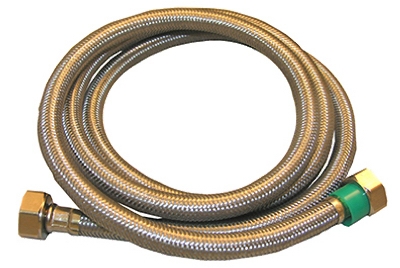 Faucet Connector, 1/2-In. x 1/2-In. Iron Pipe Size x 48-In.