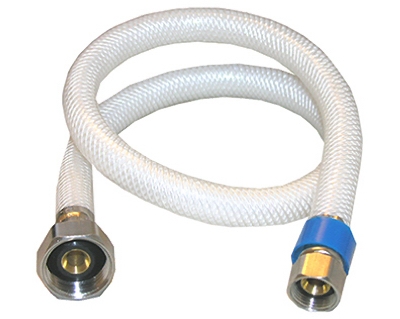 Faucet Connector, Poly, 3/8 x 1/2 x 36-In.