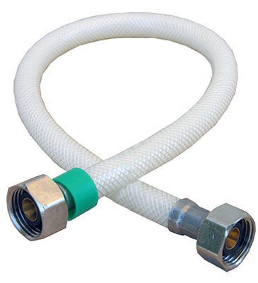 Faucet Connector, Poly, 1/2 x 1/2 x 16-In.