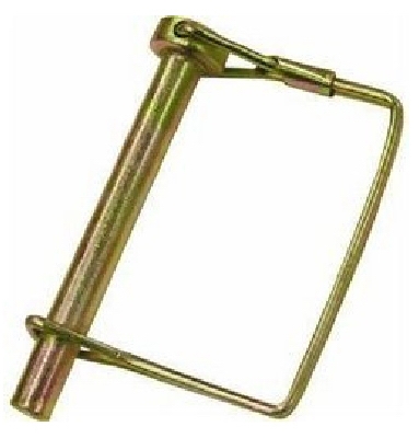 Hitch Pin, Wire Lock, Square, 1/4 x 2-1/2-In., 2-Pk.