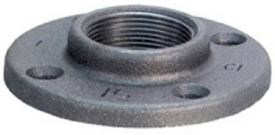 Black Pipe Fittings, Floor Flange, 1/2-In.