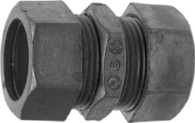 Conduit Fitting, EMT Compression Coupling, 1/2-In.