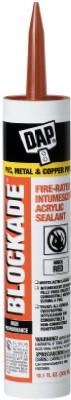 Fire Blockade Caulk, Red, 10.1-oz.