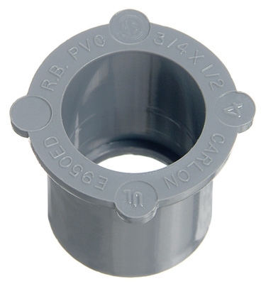 PVC Reducer, Male/Female, 1 x .75-In.