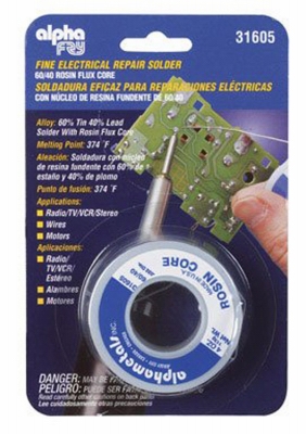 3-oz., .032-Diameter Leaded Electrical Solder