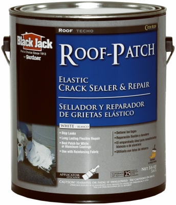 Roof Patch, White Acrylic, 3.6-Qts.