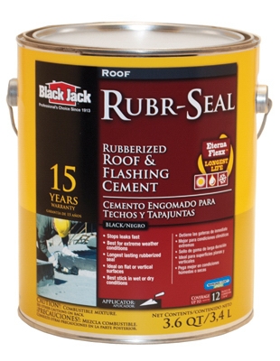 3.6 QT Pro Series #21 Rubberized SBS Roof Cement