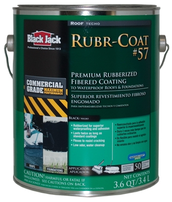 3.6 QT Pro Series #57 Rubberized SBS Roof Coating
