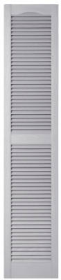 Pair of 15 x 72-Inch Paintable Louvered Shutters