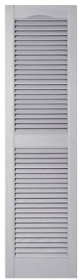 Pair Of 15 x 55-Inch Paintable Louvered Shutters