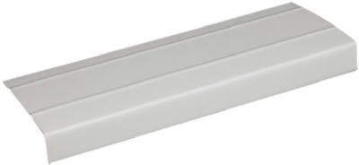 Fascia, White, Aluminum, 6-In. x 12-Ft.