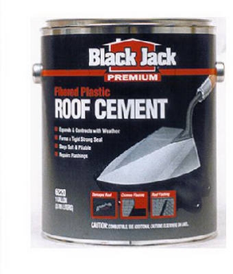 Fibered Plastic Roof Cement, 3.6-Qt., Must Purchase in Quantities of 6