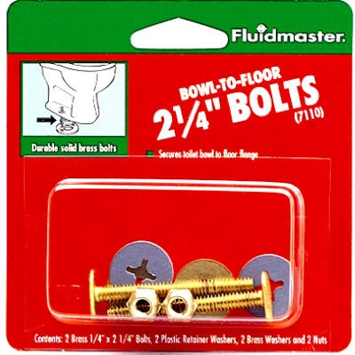 2-1/4-Inch Bowl-to-Floor Bolts