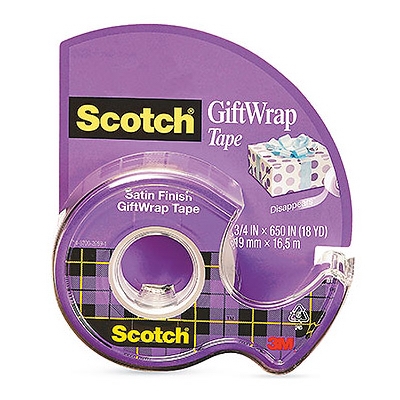 3/4 x 650-Inch Satin Gift Tape
