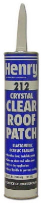 212 Roof Patch,  Crystal Clear, 10.1-oz Cartridge