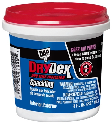 Spackling, Dry-Time Indicator, 1/2-Pt.