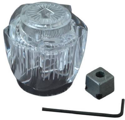 Fit-All Acrylic Lavatory Sink & Tub & Shower Diverter Handle