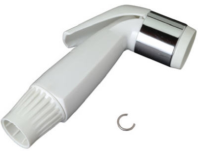White Plastic Sink Spray Head