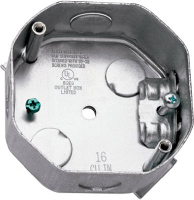 4-Inch Octagon Ceiling Fan Box