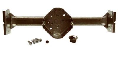 Brace Support & Box Kit, For Ceiling Fan/Fixture, 16 - 24-In. Spacing